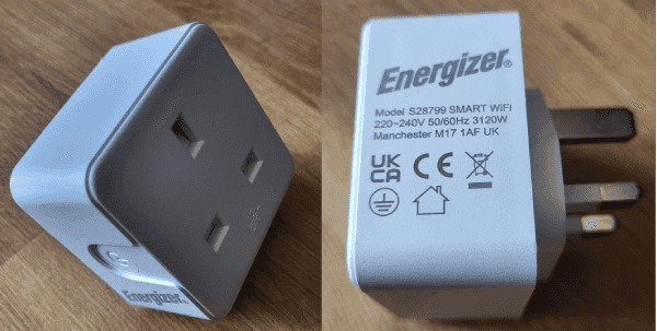 Exterior of the plug, showing model S28799